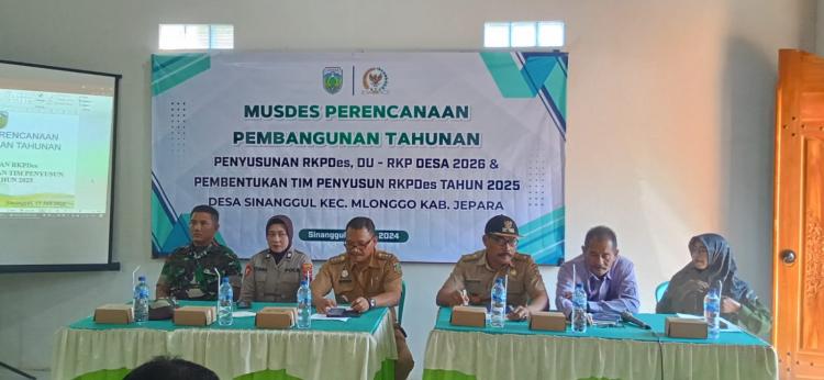 Pemerintah Desa Sinanggul Gelar Musyawarah Desa (MUSDES) untuk Perencanaan Pembangunan Tahunan