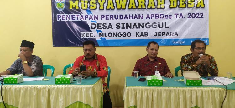 Musdes Perubahan I APBDes Tahun 2022