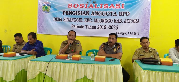 Sosialisasi Pengisian Anggota BPD